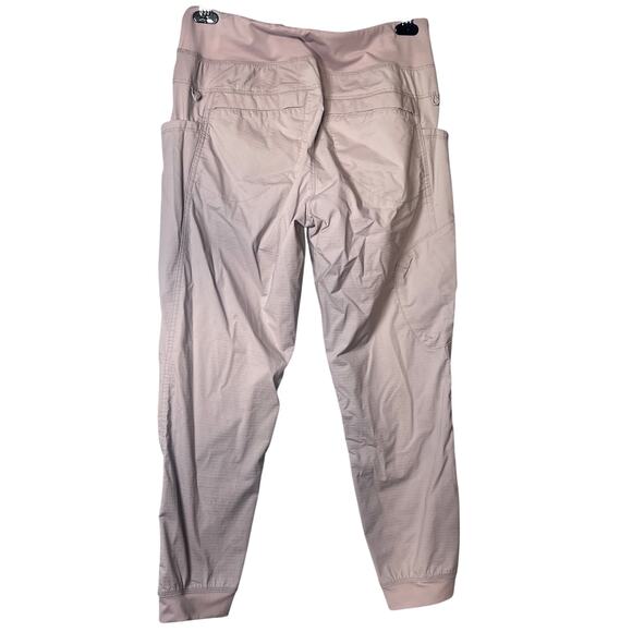 PrAna Women’s Joggers L Rose Performance Stretch Pockets Athleisure Pants - Picture 2 of 10